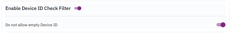 device id check