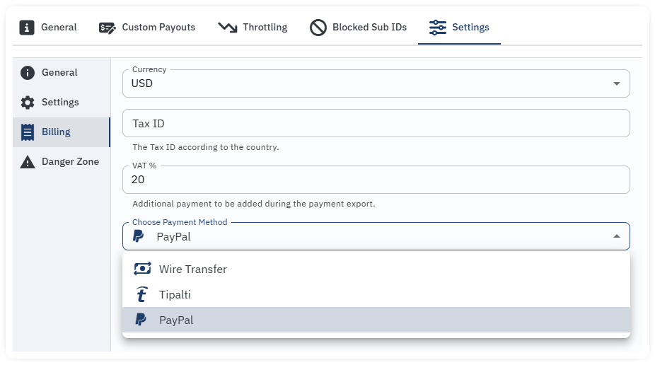 publisher payments