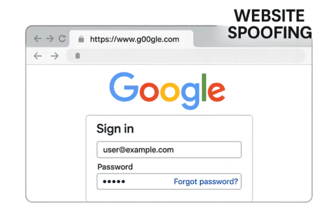 How to prevent website spoofing